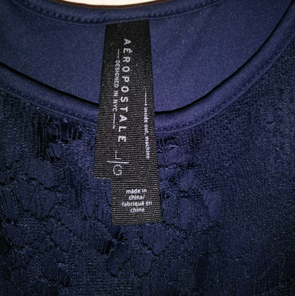 Aeropostale navy blue dress EUC - Picture 5 of 7
